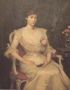 John William Waterhouse Miss Margaret Henderson (mk41) oil painting on canvas